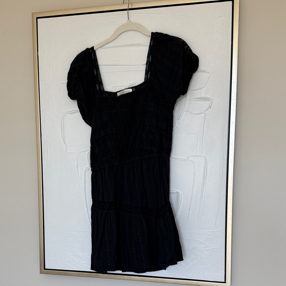 LoveShackFancy Navy minidress
